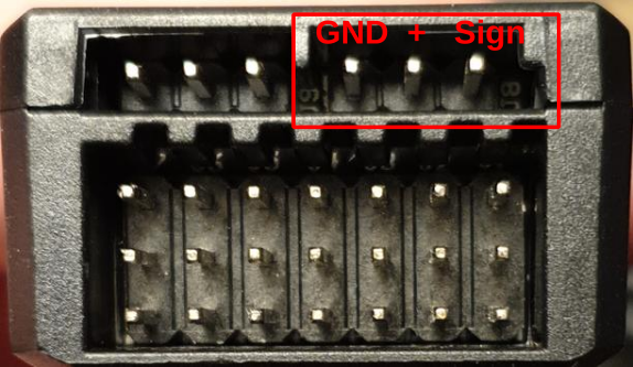 FS-iA-6B Pinout iBus