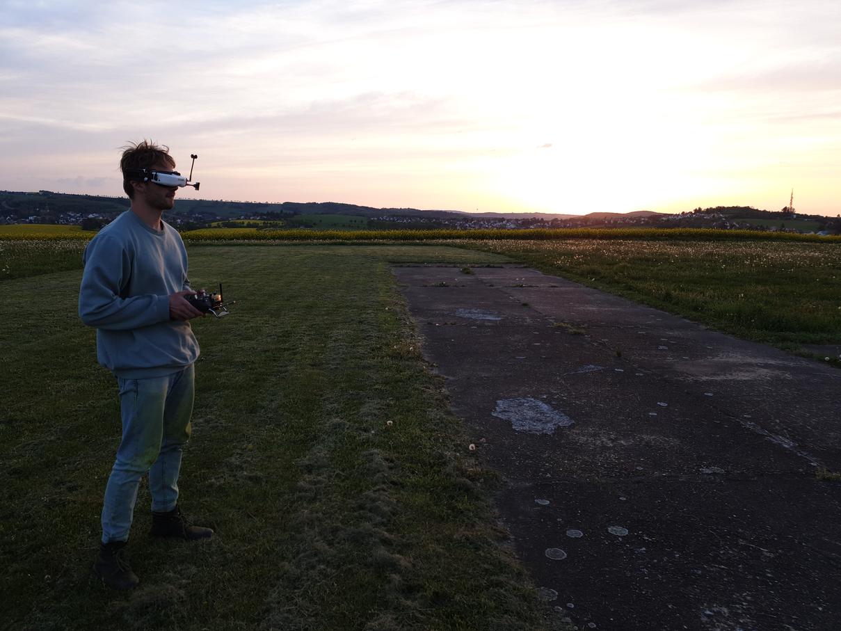 Sunset Flying